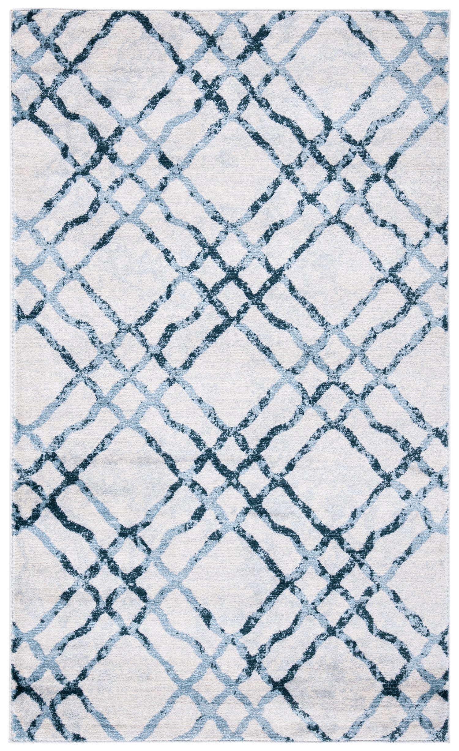 Safavieh Martha Stewart Msr0957A Ivory/Turquoise Rugs.