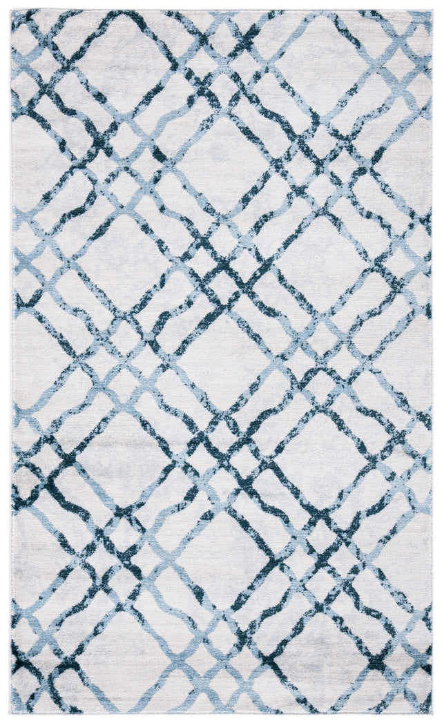 Safavieh Martha Stewart Msr0957A Ivory/Turquoise Rugs.