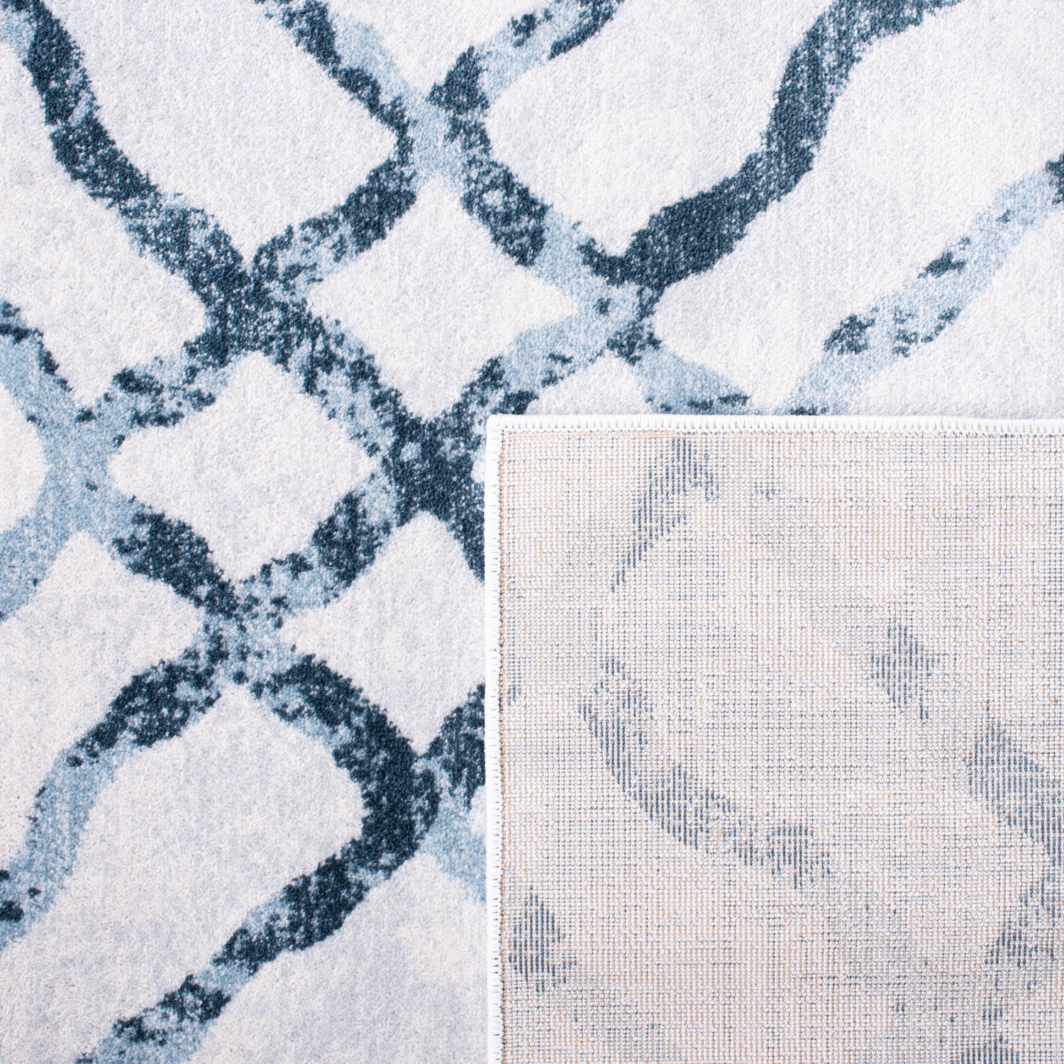 Safavieh Martha Stewart Msr0957A Ivory/Turquoise Rugs.
