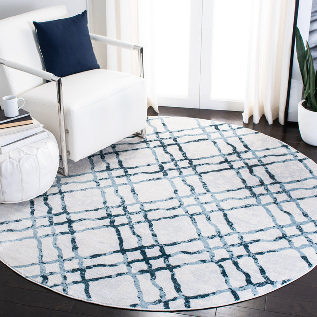 Safavieh Martha Stewart Msr0957A Ivory/Turquoise Rugs.