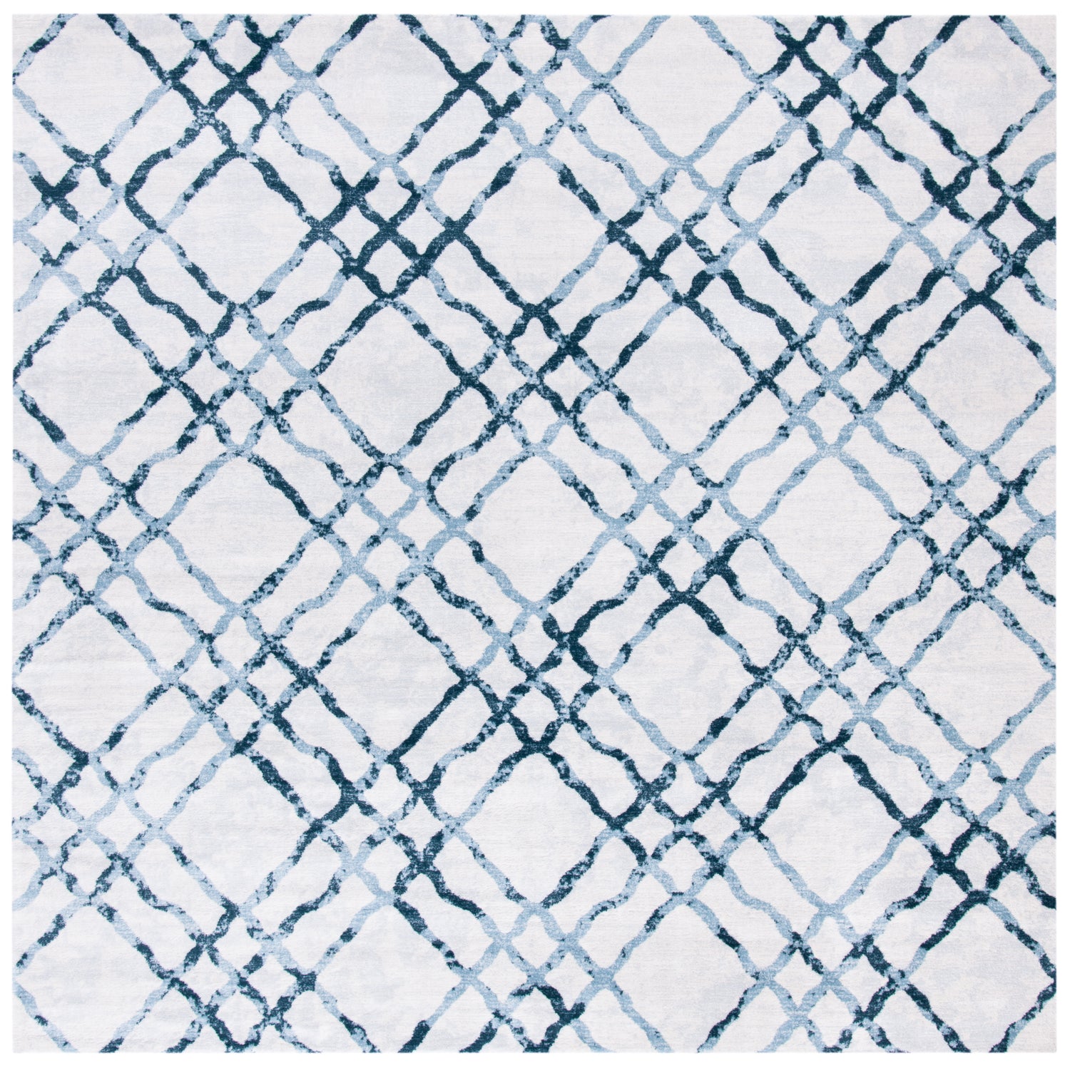 Safavieh Martha Stewart Msr0957A Ivory/Turquoise Rugs.