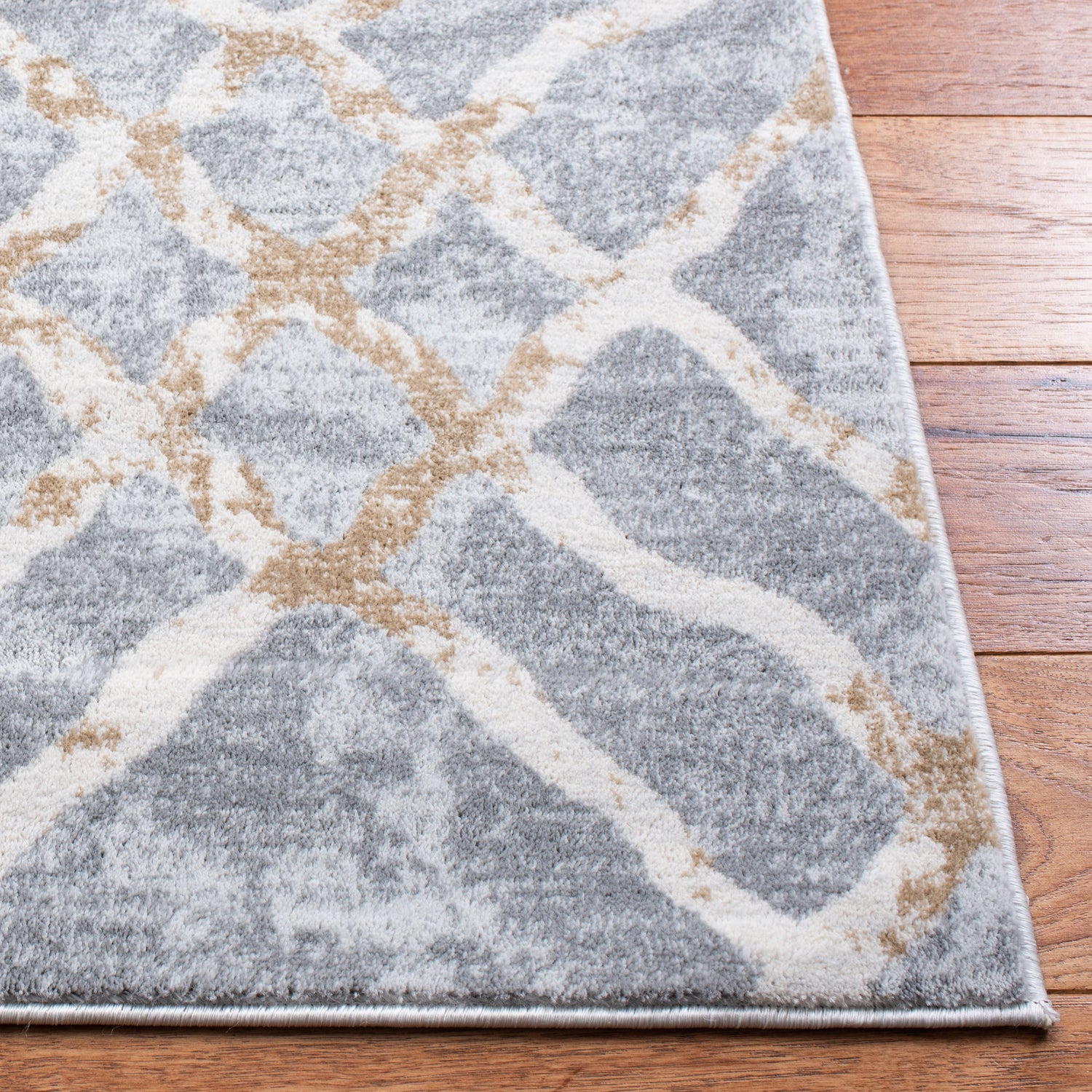 Safavieh Martha Stewart Msr0957G Silver/Ivory Rugs.