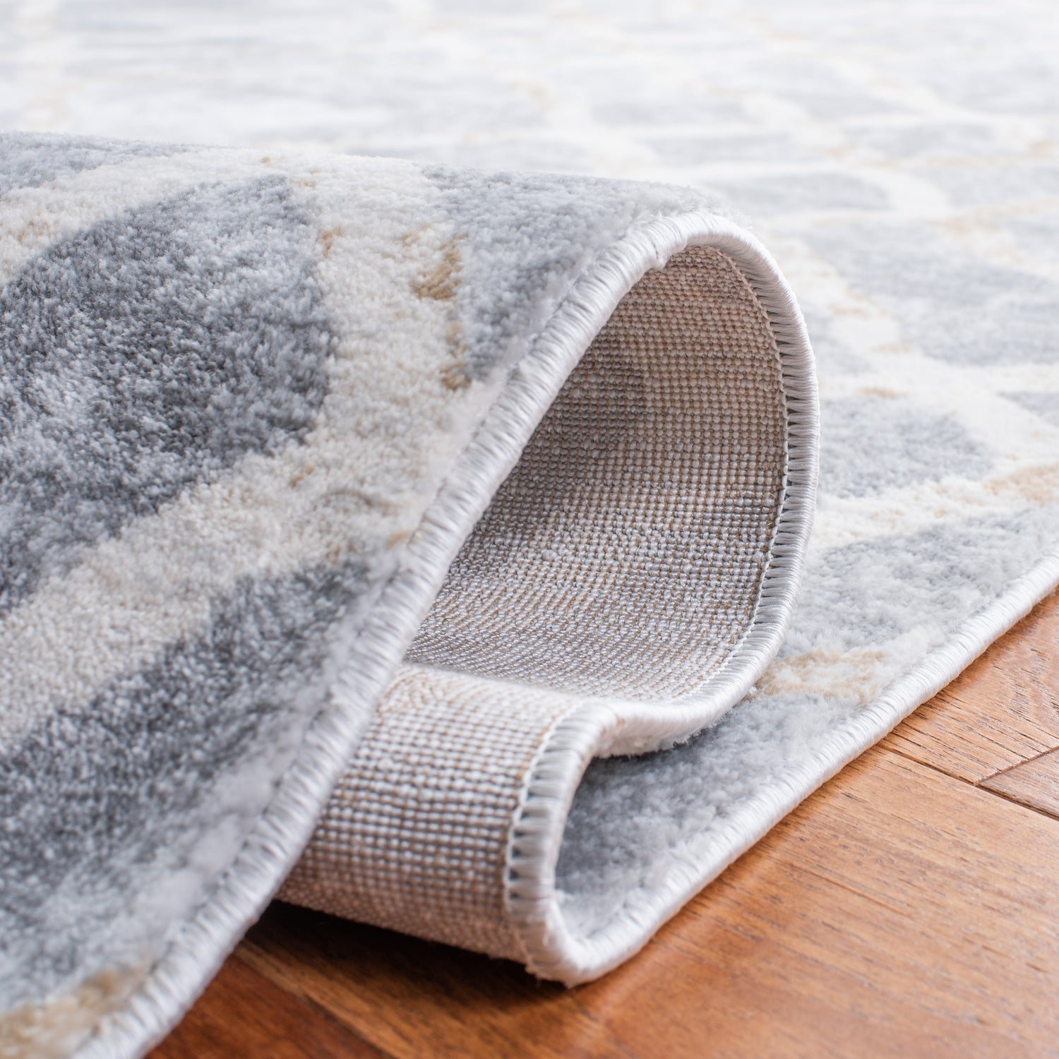 Safavieh Martha Stewart Msr0957G Silver/Ivory Rugs.