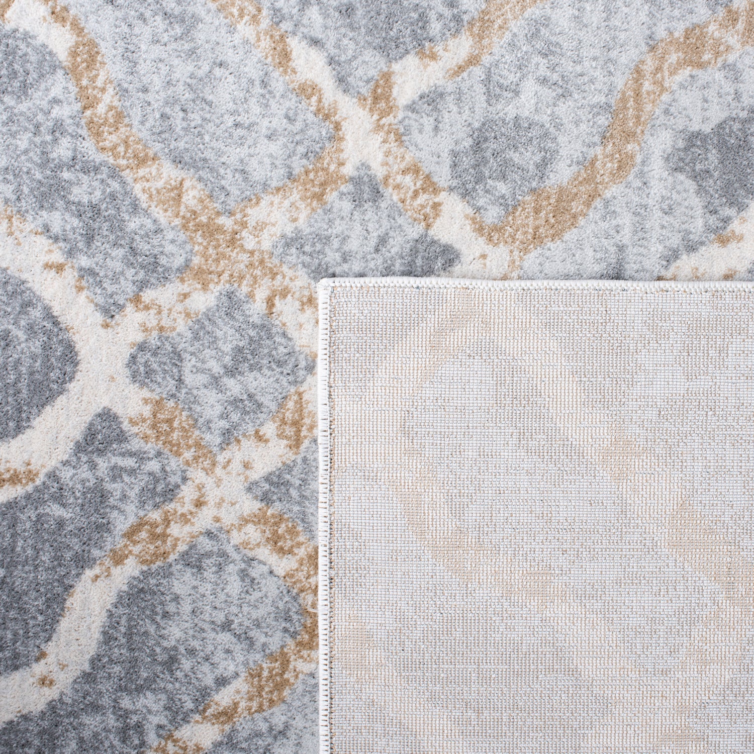 Safavieh Martha Stewart Msr0957G Silver/Ivory Rugs.