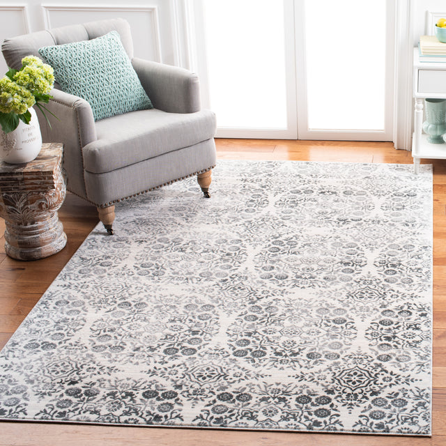 Safavieh Martha Stewart Msr0958H Charcoal/Ivory Rugs.