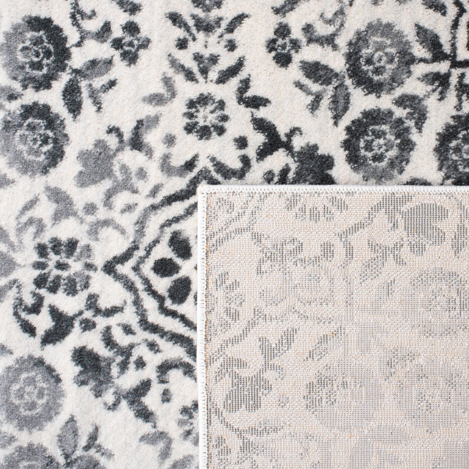 Safavieh Martha Stewart Msr0958H Charcoal/Ivory Rugs.