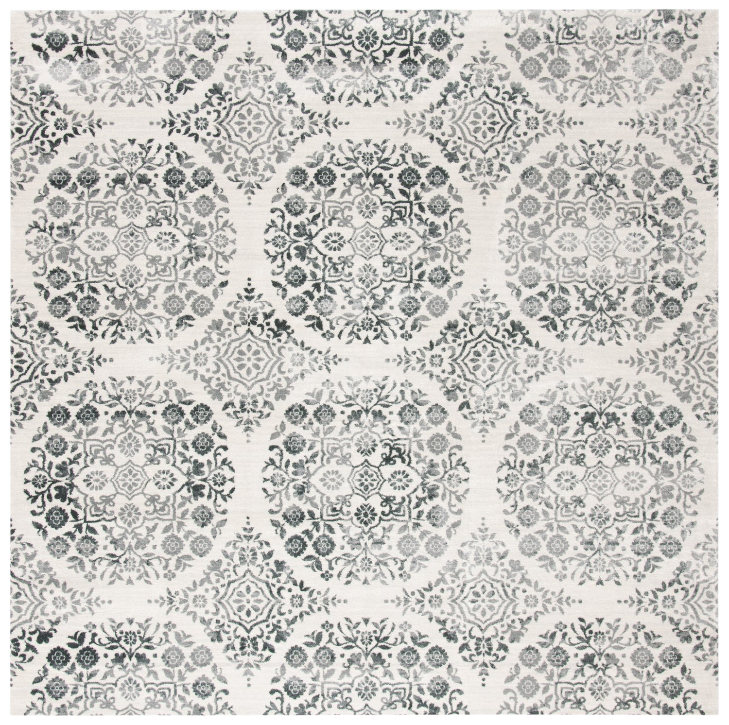 Safavieh Martha Stewart Msr0958H Charcoal/Ivory Rugs.