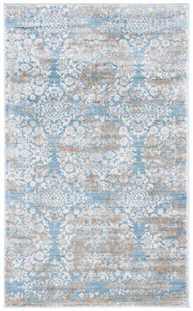 Safavieh Martha Stewart Msr0958L Denim Blue/Ivory Rugs.