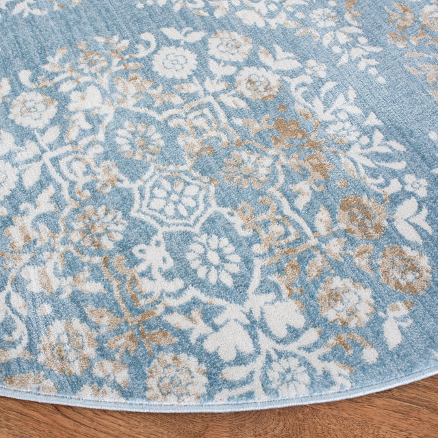 Safavieh Martha Stewart Msr0958L Denim Blue/Ivory Rugs.