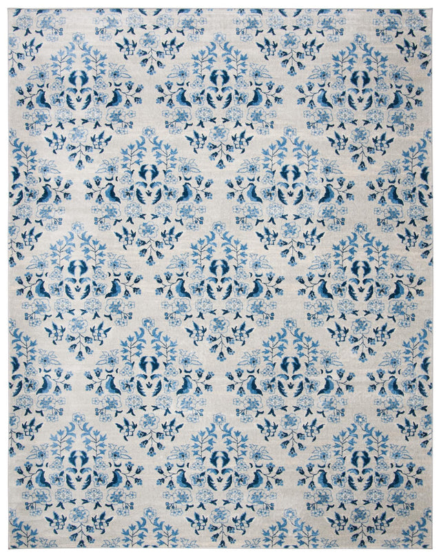 Safavieh Martha Stewart Msr2856D Cream/Blue Rug.