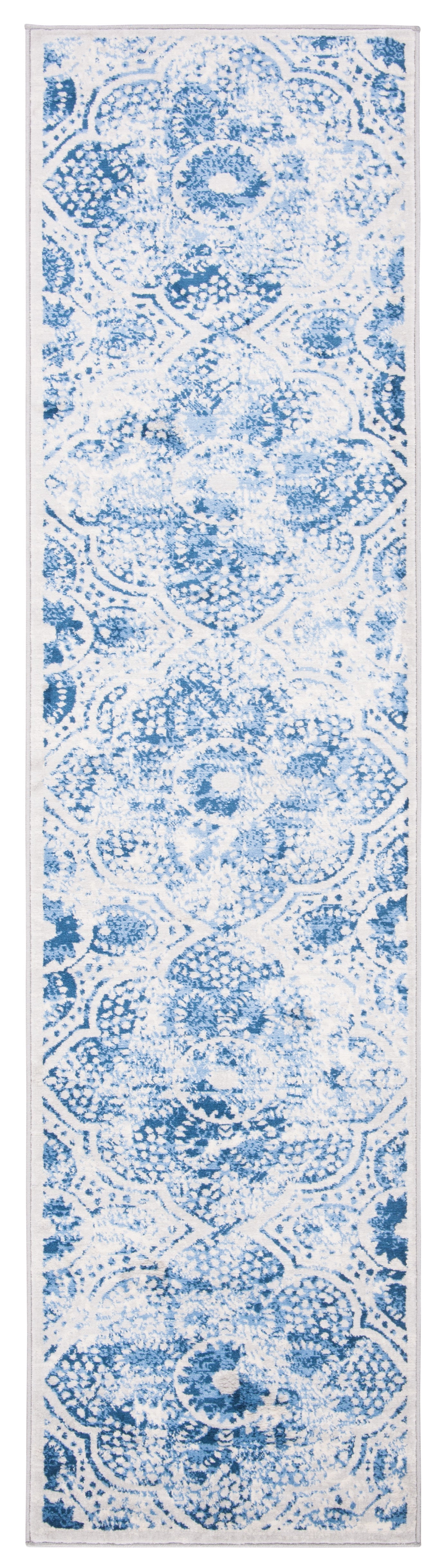 Safavieh Martha Stewart Msr2862D Cream/Blue Rug.