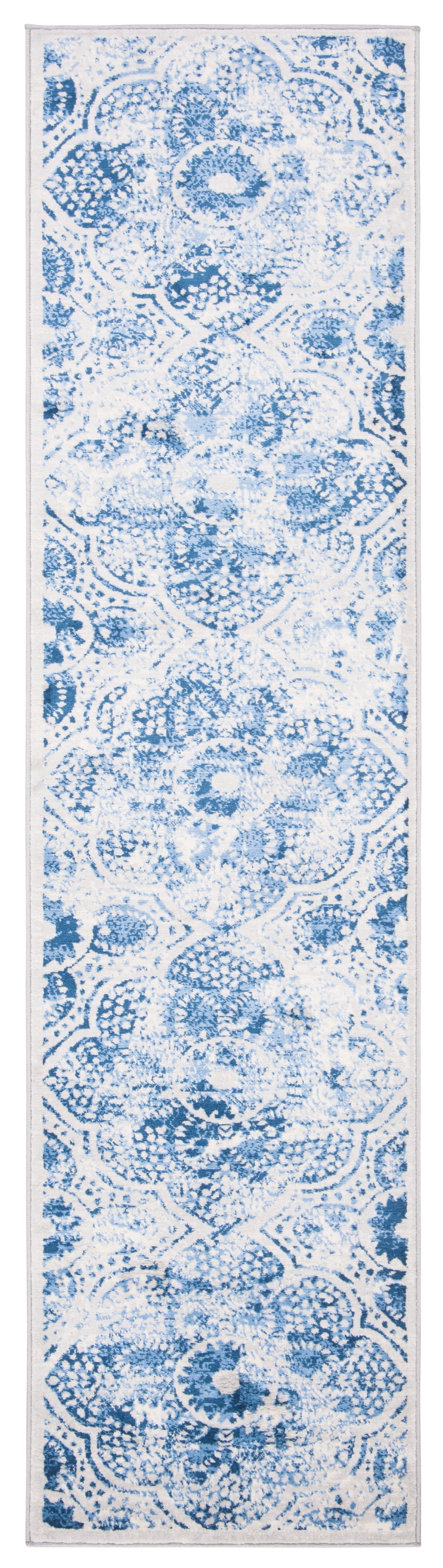 Safavieh Martha Stewart Msr2862D Cream/Blue Rug.