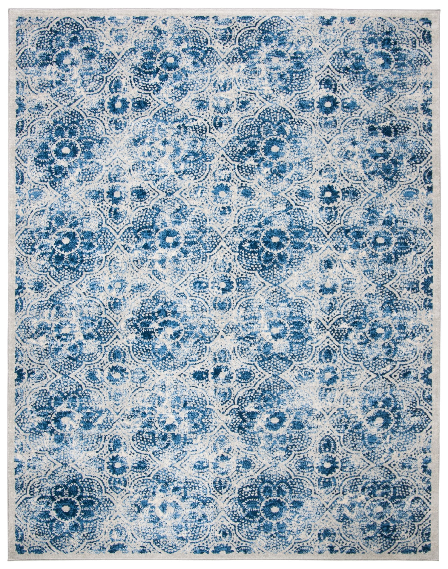 Safavieh Martha Stewart Msr2862D Cream/Blue Rug.