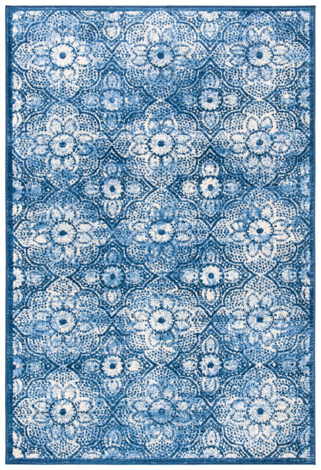 Safavieh Martha Stewart Msr2862N Navy/Creme Rug.