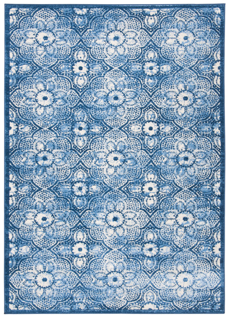 Safavieh Martha Stewart Msr2862N Navy/Creme Rug.