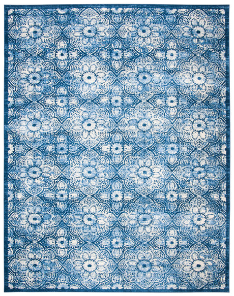 Safavieh Martha Stewart Msr2862N Navy/Creme Rug.