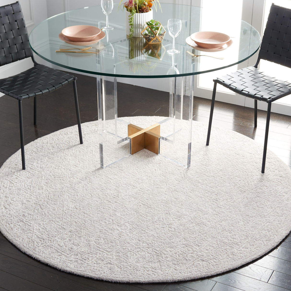 Safavieh Martha Stewart Msr3275E Light Grey/Taupe Rug.