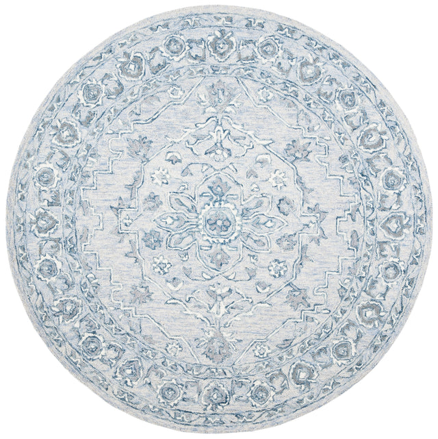 Safavieh Martha Stewart Msr3370M Light Blue/Ivory Rugs.