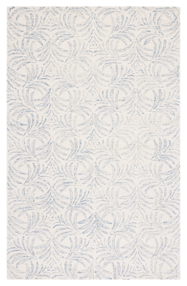 Safavieh Martha Stewart Msr3528M Ivory/Blue Rug.