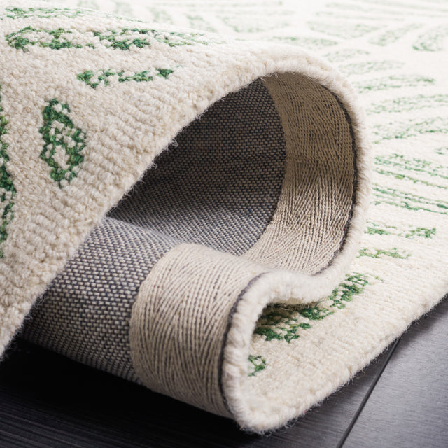 Safavieh Martha Stewart Msr3529Y Ivory/Green Rug.