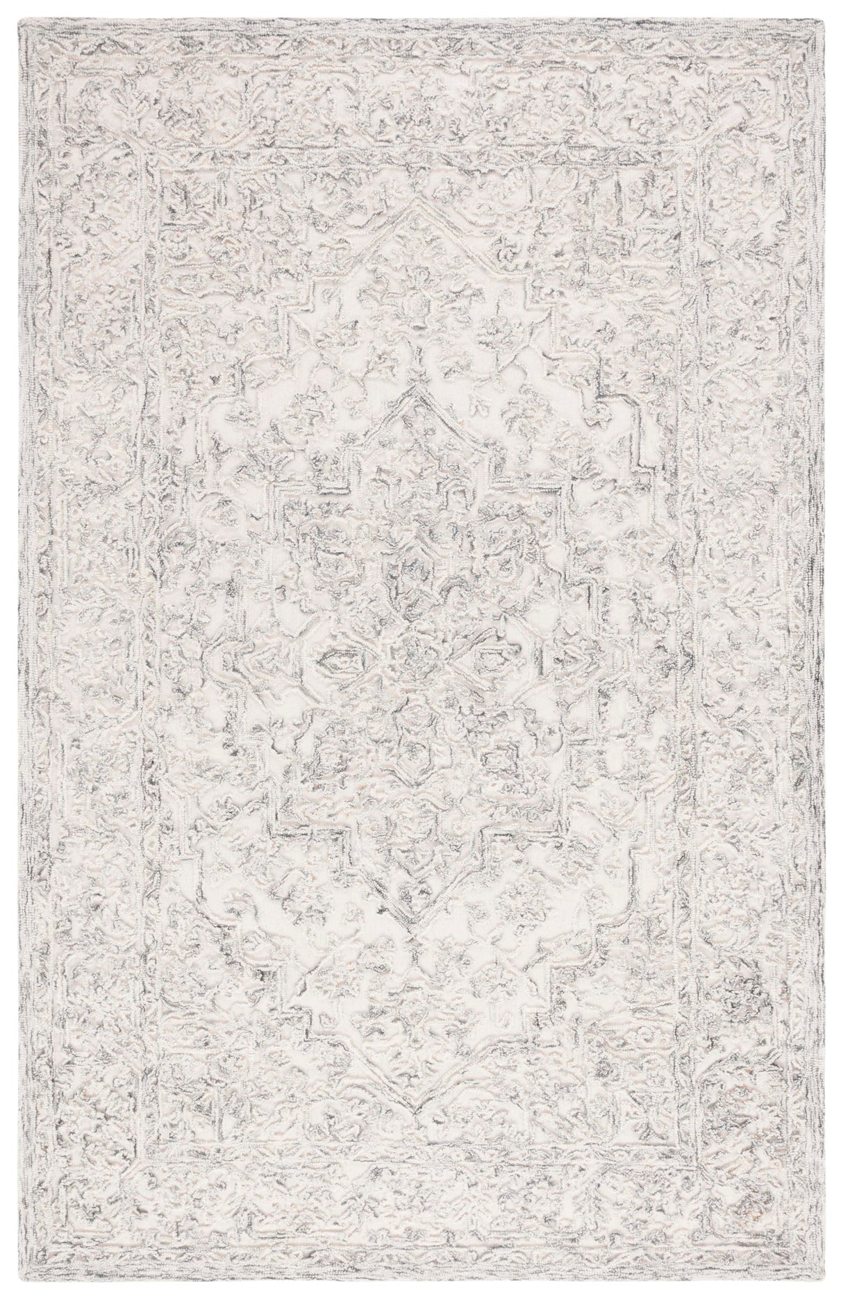 Safavieh Martha Stewart Msr3532H Ivory/Charcoal Rug.