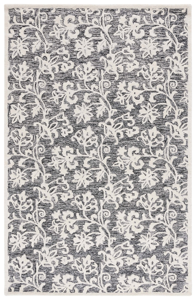 Safavieh Martha Stewart Msr3853Z Black/Ivory Rug.