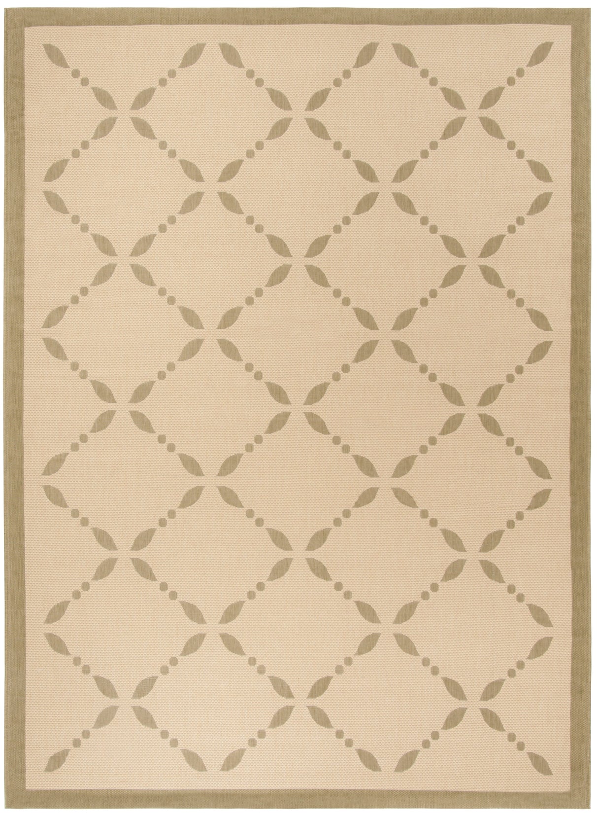 Safavieh Martha Stewart Msr4252 Cream/Green Rugs.