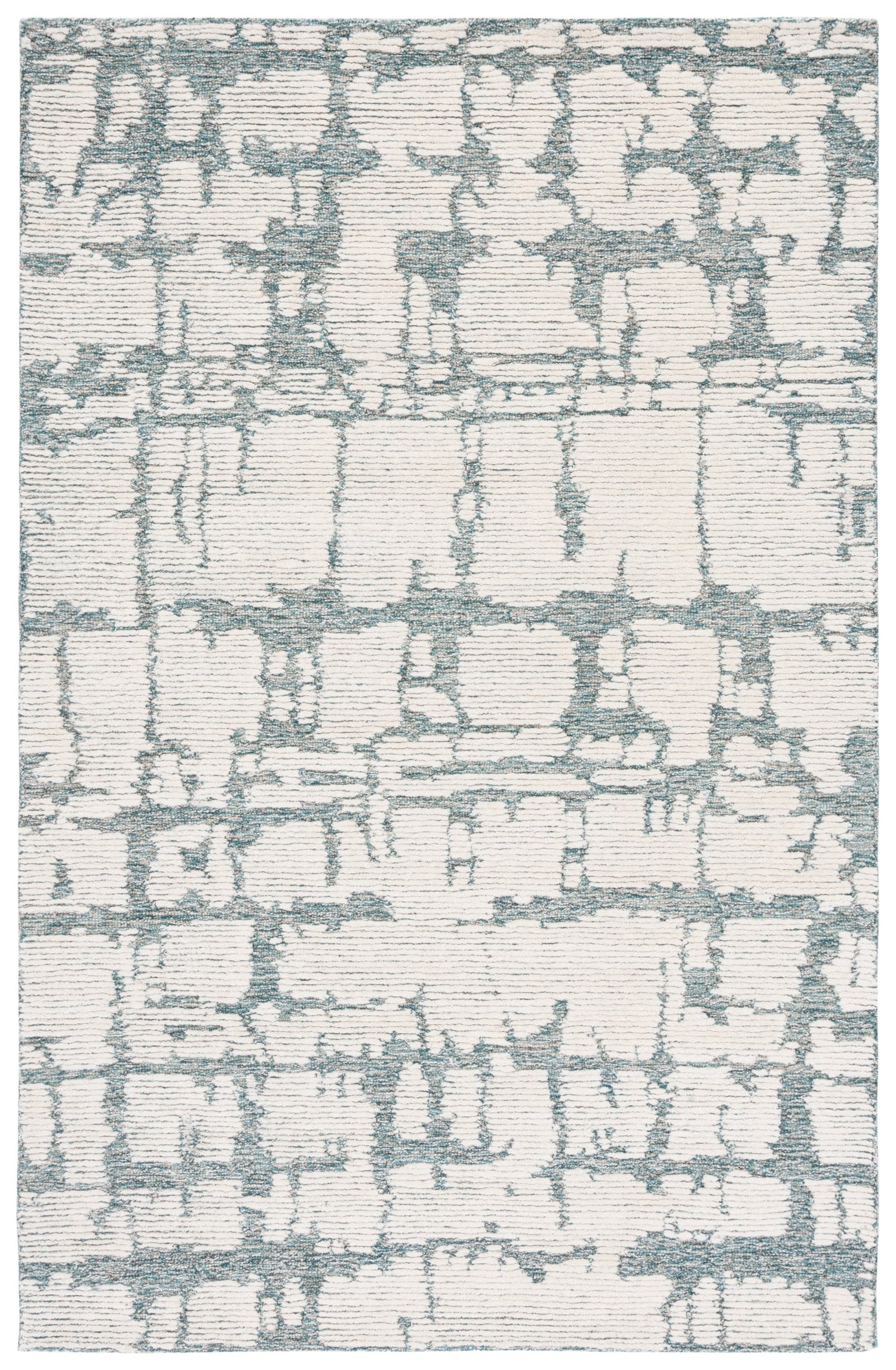 Safavieh Martha Stewart Msr4533J Teal/Ivory Rug.
