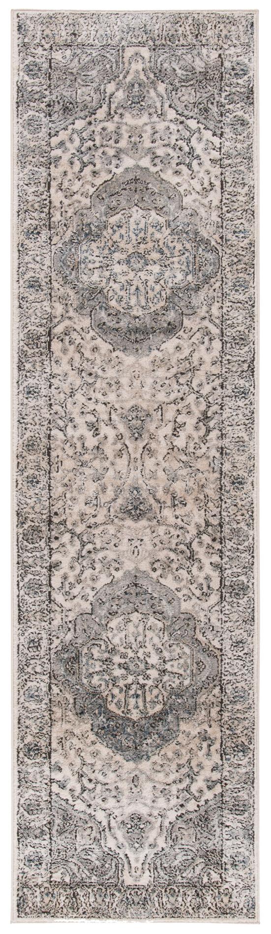 Safavieh Martha Stewart Msr867A Ivory/Grey Rug.