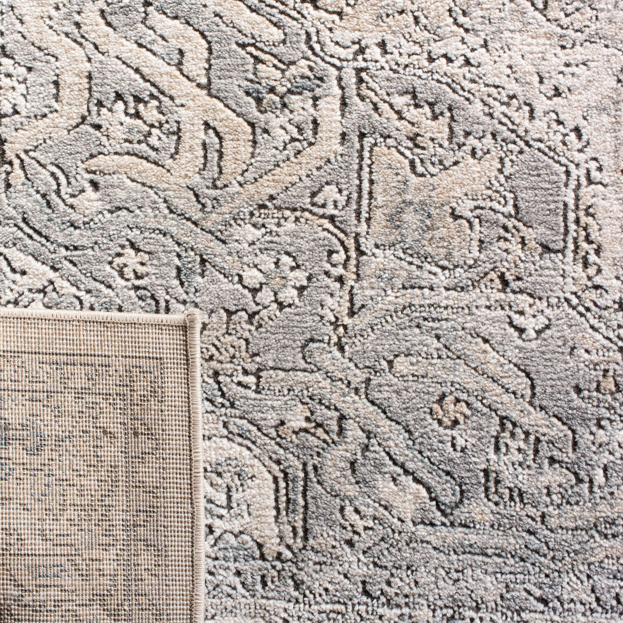 Safavieh Martha Stewart Msr867A Ivory/Grey Rug.