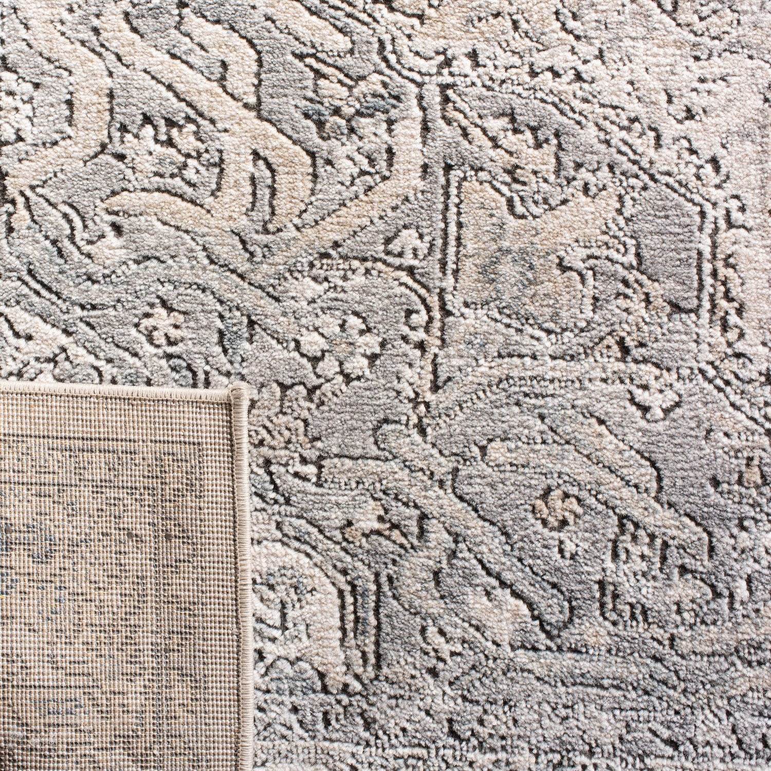 Safavieh Martha Stewart Msr867A Ivory/Grey Rug.