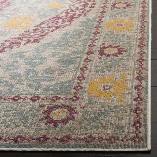 Safavieh Montage Mtg171R Beige/Fuchsia Rug.