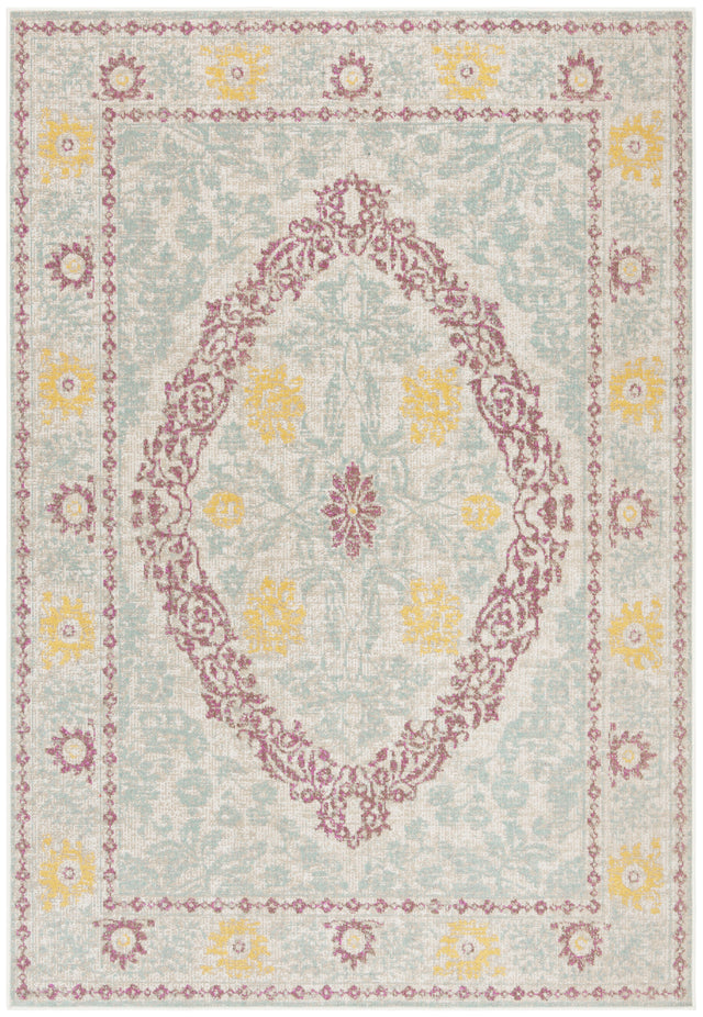 Safavieh Montage Mtg171R Beige/Fuchsia Rug.