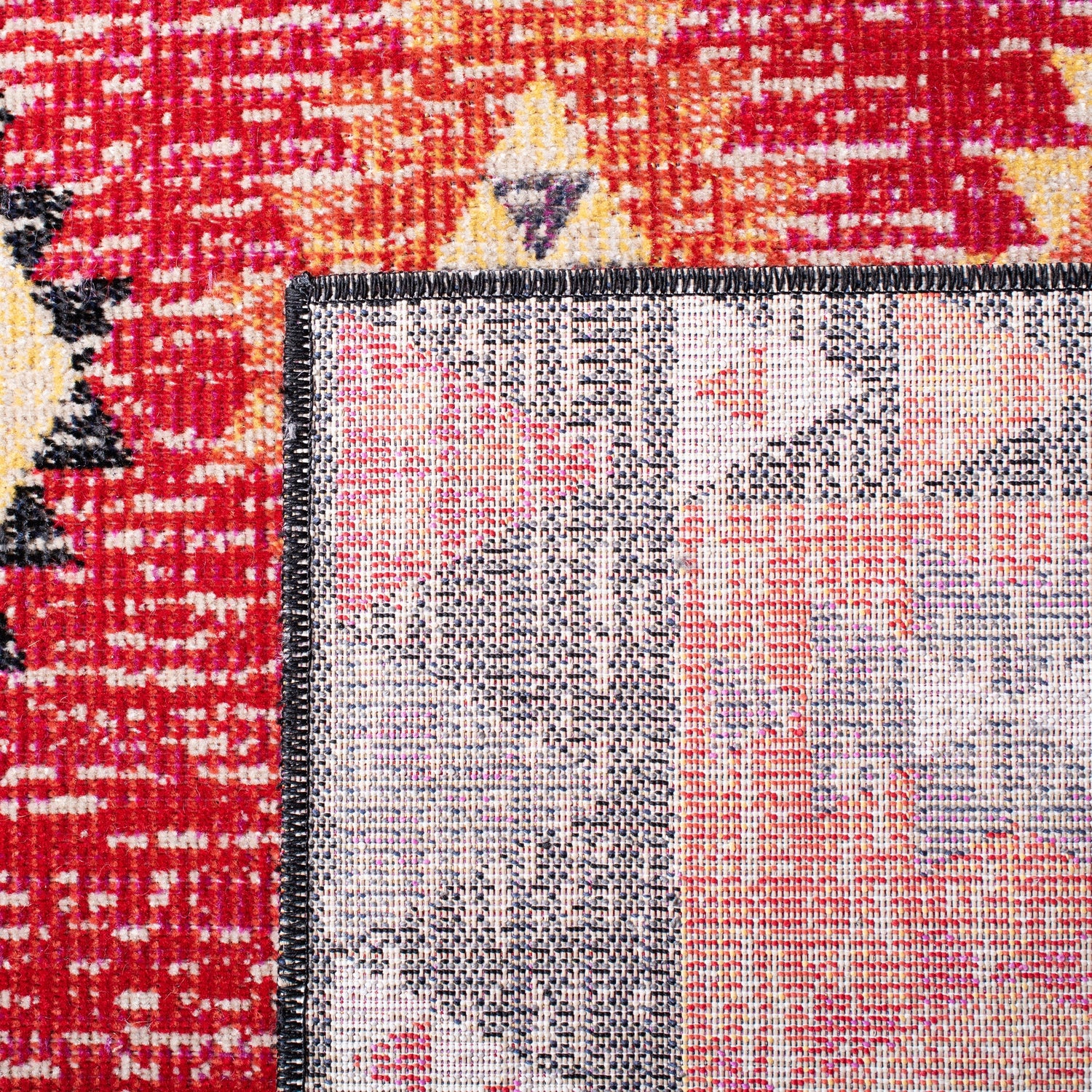 Safavieh Montage Mtg201Q Red/Black Rugs.