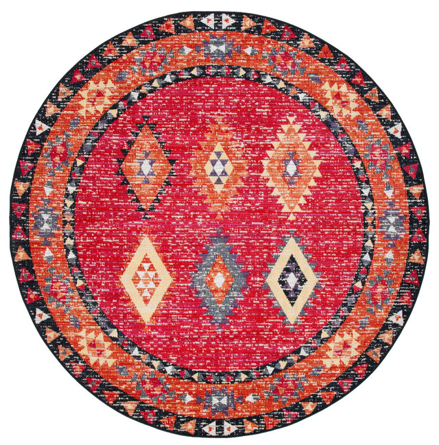 Safavieh Montage Mtg201Q Red/Black Rugs.