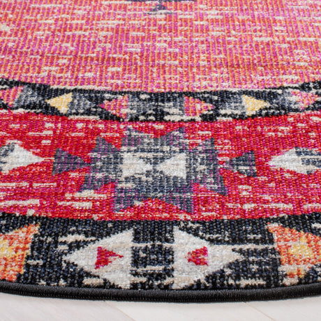 Safavieh Montage Mtg201U Pink/Black Rug.
