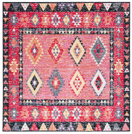 Safavieh Montage Mtg201U Pink/Black Rug.