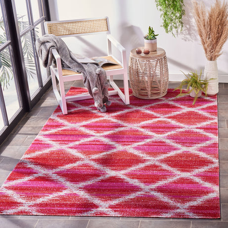 Safavieh Montage Mtg261R Fuchsia/Ivory Rug.