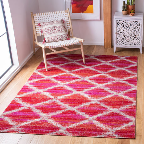 Safavieh Montage Mtg261R Fuchsia/Ivory Rug.