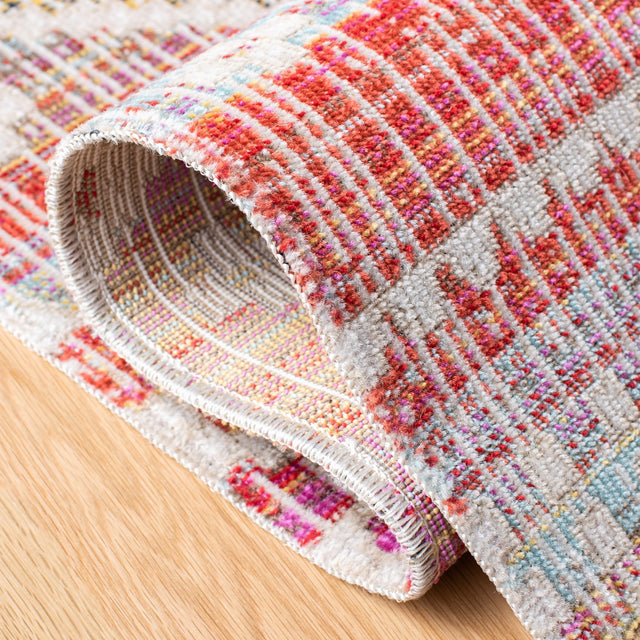 Safavieh Montage Mtg271Q Red/Fuchsia Rug.