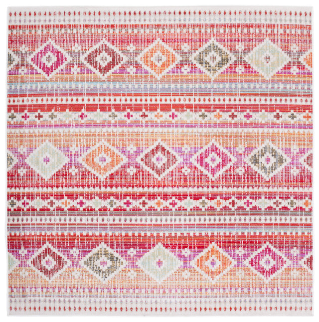 Safavieh Montage Mtg271Q Red/Fuchsia Rug.