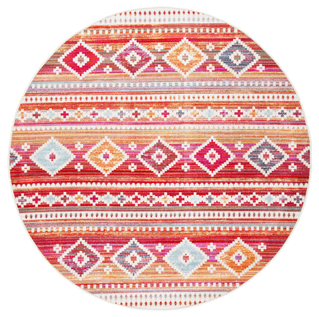 Safavieh Montage Mtg272Q Red/Fuchsia Rug.