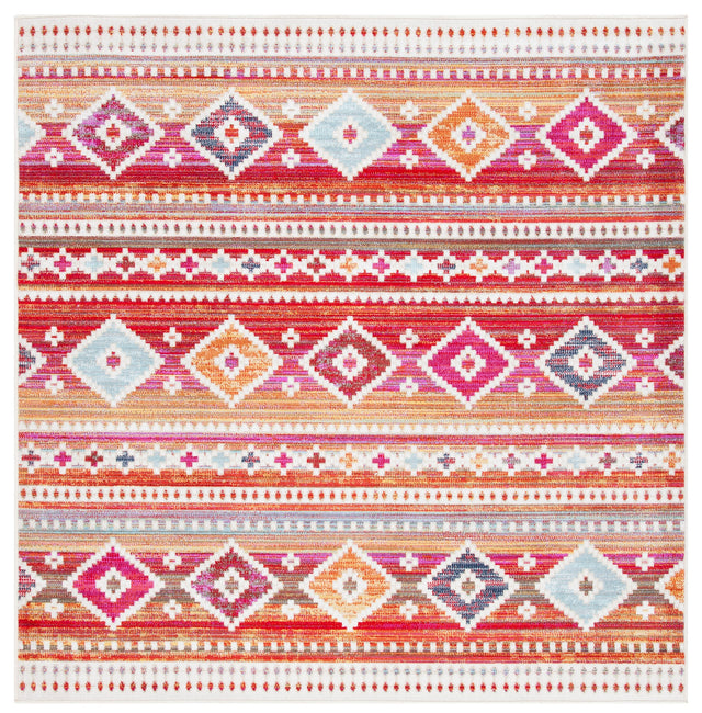Safavieh Montage Mtg272Q Red/Fuchsia Rug.