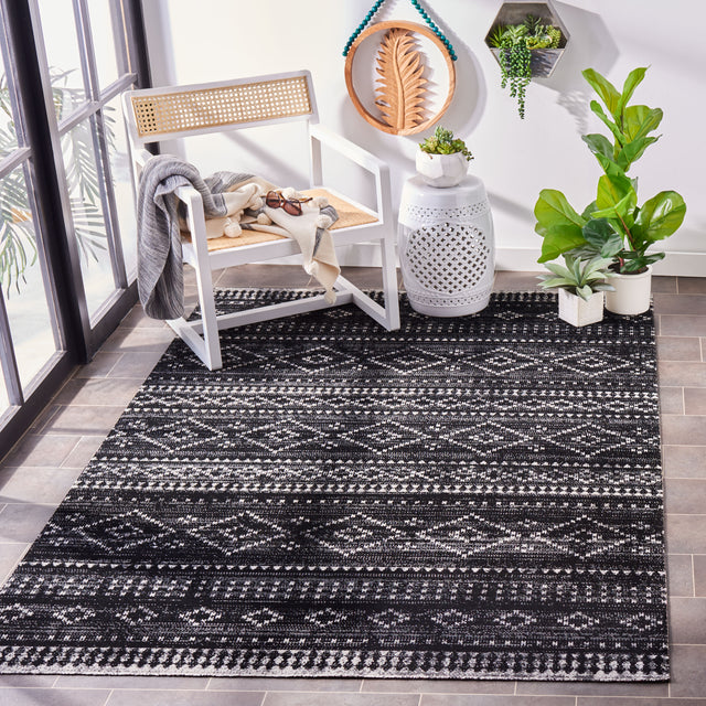 Safavieh Montage Mtg291Z Grey/Black Rug.