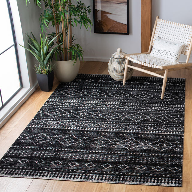 Safavieh Montage Mtg291Z Grey/Black Rug.