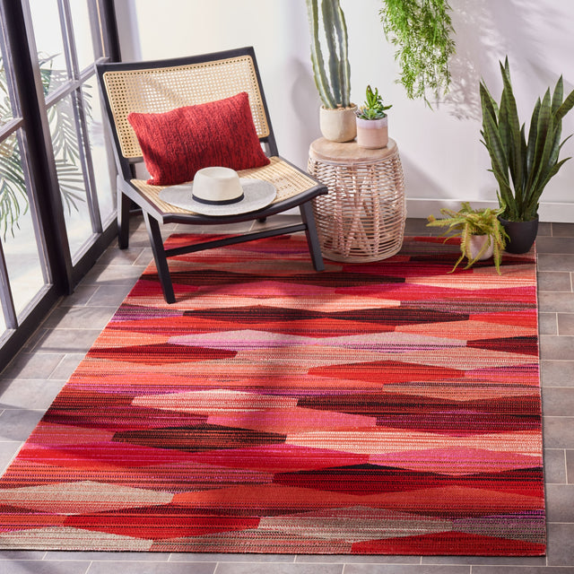 Safavieh Montage Mtg301Q Red/Fuchsia Rug.