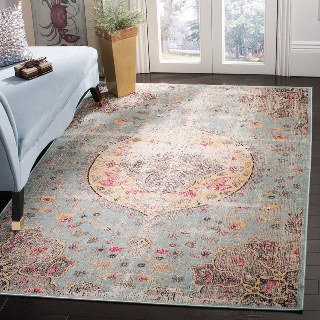 Safavieh Montage Mtg364K Blue/Multi Rugs.