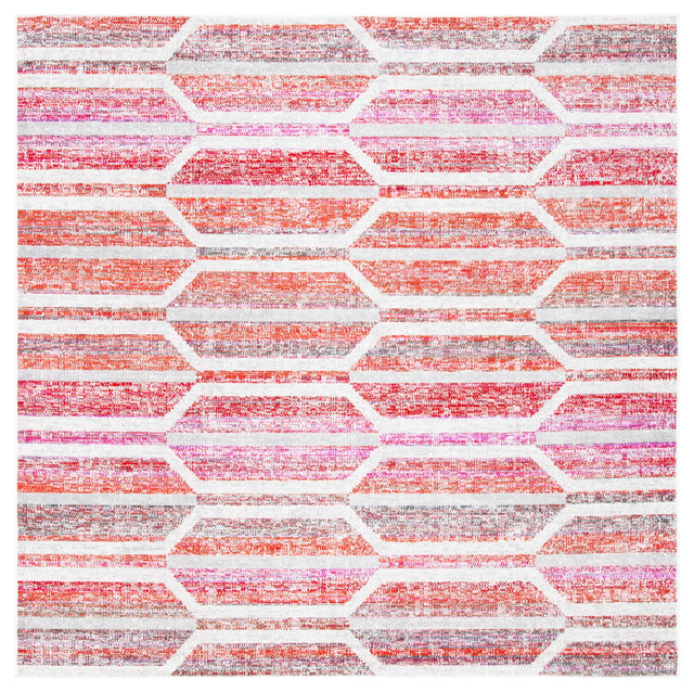 Safavieh Montage Mtg481Q Red/Ivory Rugs.