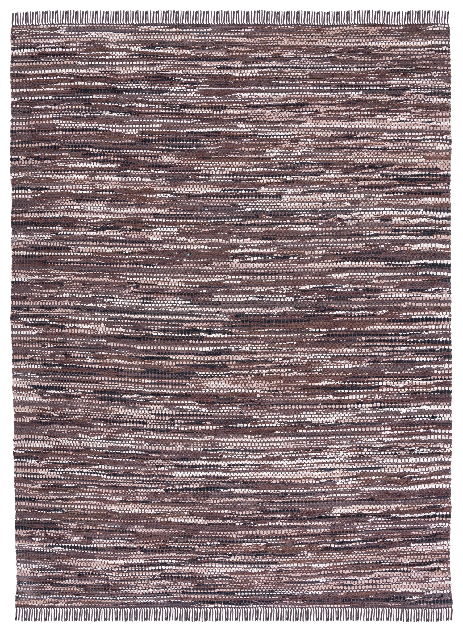 Safavieh Montauk Mtk251T Brown/Ivory Rugs.