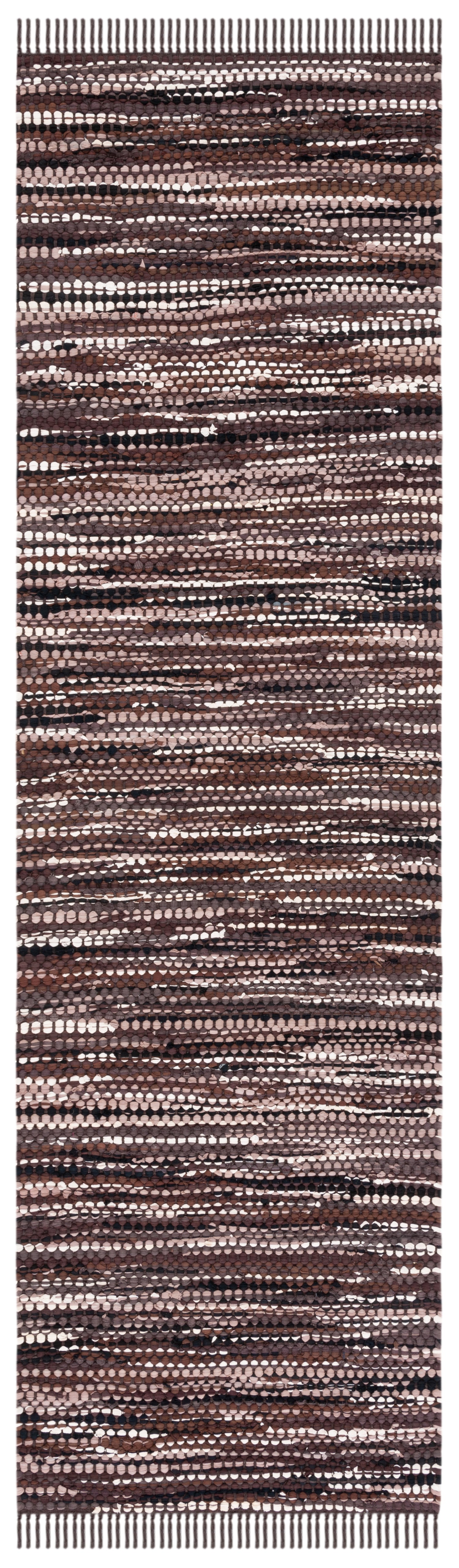Safavieh Montauk Mtk251T Brown/Ivory Rugs.